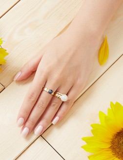 戒指•奇幻珍珠系列 Alice Ring多圈珍珠戒指