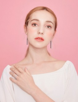 耳环• 时尚系列 Mellisa Earrings 流线型长短组合耳环