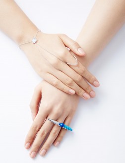戒指•彩虹系列 Victoria Ring V型戒指